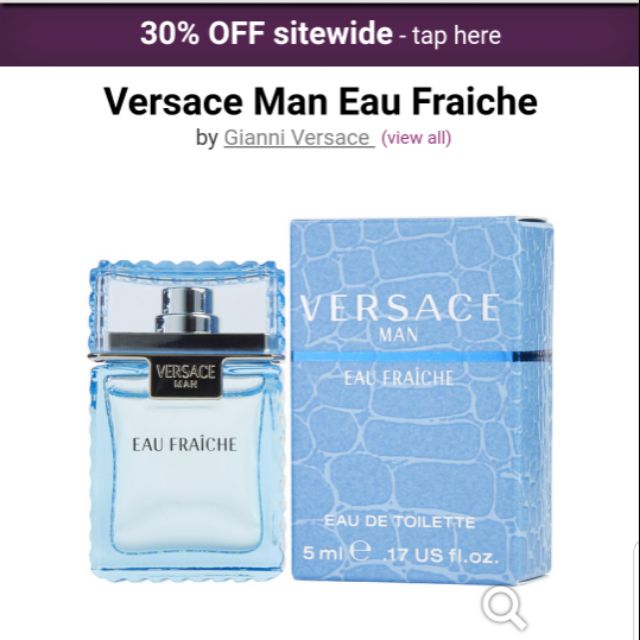 [Bill Mỹ] Nước Hoa Mini Nam Versace Man