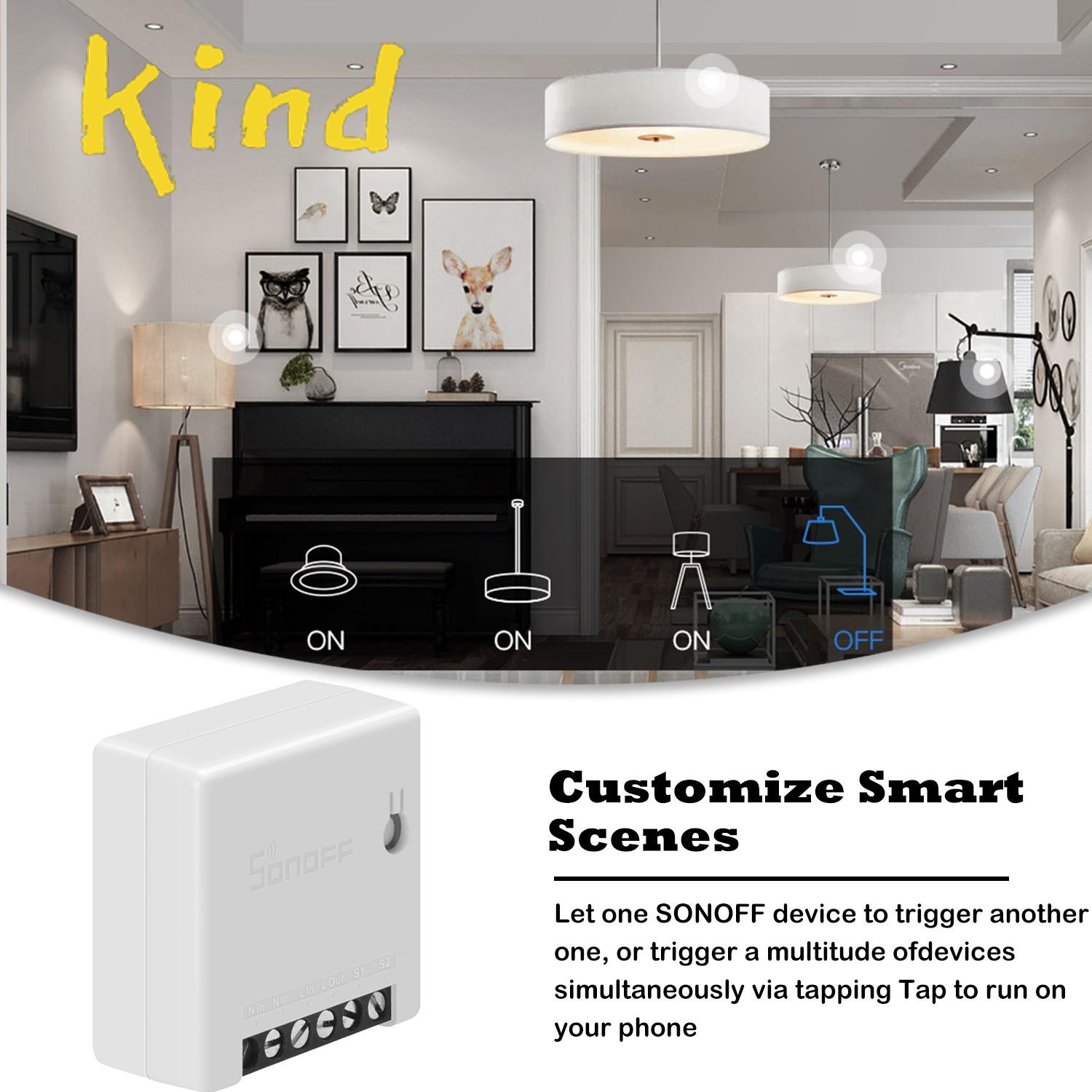 Công Tắc Thông Minh Sonoff Điều Khiển Từ Xa Bằng Điện Thoại | BigBuy360 - bigbuy360.vn