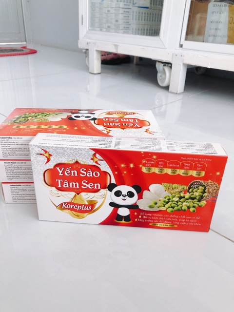 Combo 3 Hộp Yến Sào Tâm Sen