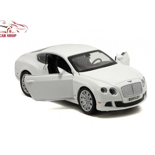 Xe mô hình giá rẻ Bentley Continental tỉ lệ 1:32 màu trắng