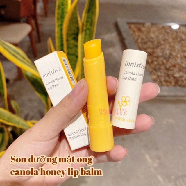 SON DƯỠNG CANOLA HONEY LIP BALM INNISFREE - DEEP MOISTURE