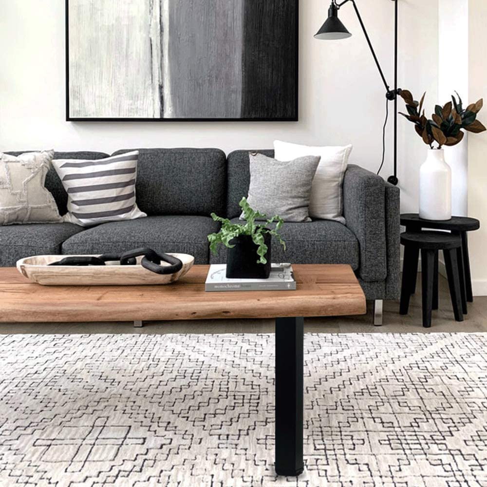 Chân bàn sắt cao 40cm, kiểu chân trụ thẳng vuông 30x30 tặng kèm 16con ốc nhé !!!