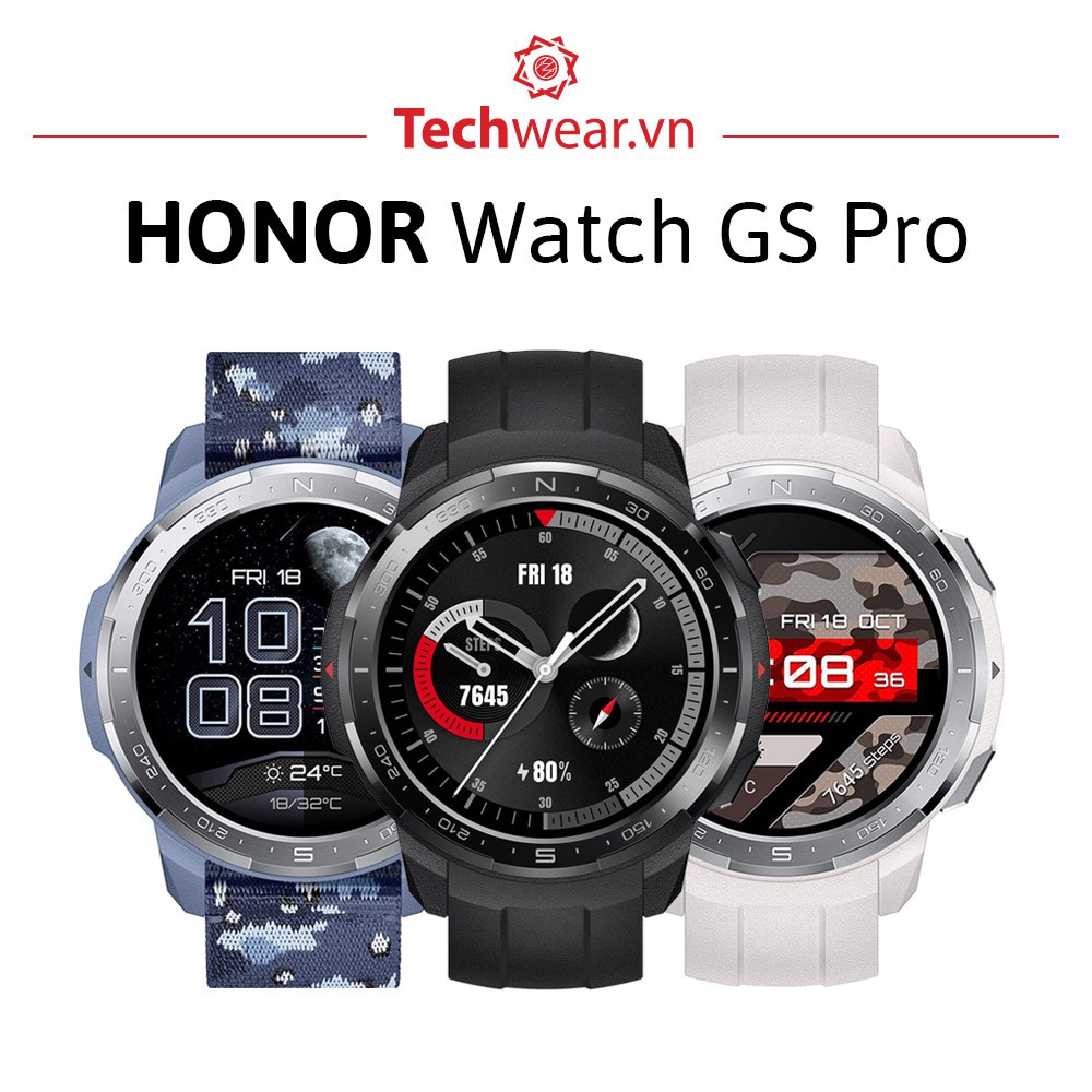 Đồng Hồ Thông Minh Honor Watch GS Pro quốc tế full Tiếng Việt - Hàng Chính Hãng Bảo Hà