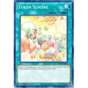 Thẻ bài Yugioh - TCG - Token Sundae / LED7-EN054'