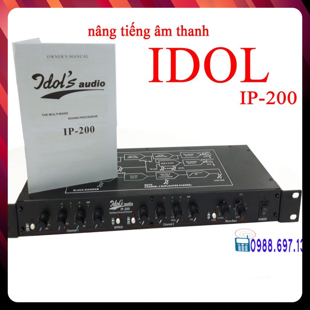 nâng tiếng âm thanh idol - IP200