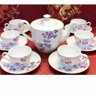 Bộ trà 0.65 L Daisy Cỏ Tím