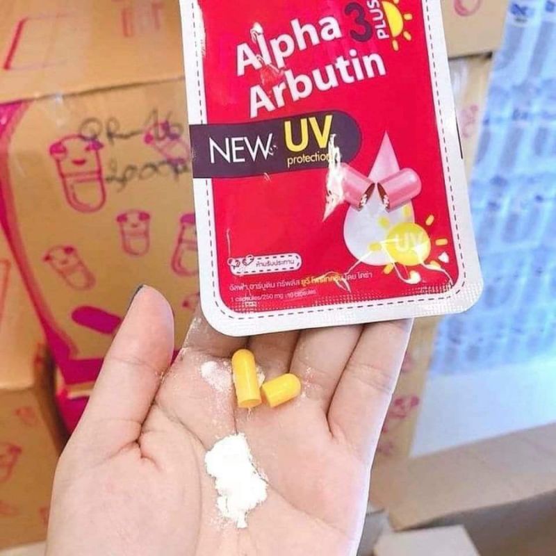 Vỉ 10 viên ALPHA ARBUTIN Thái Lan