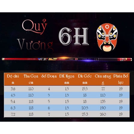 Cần quỷ vương 6H