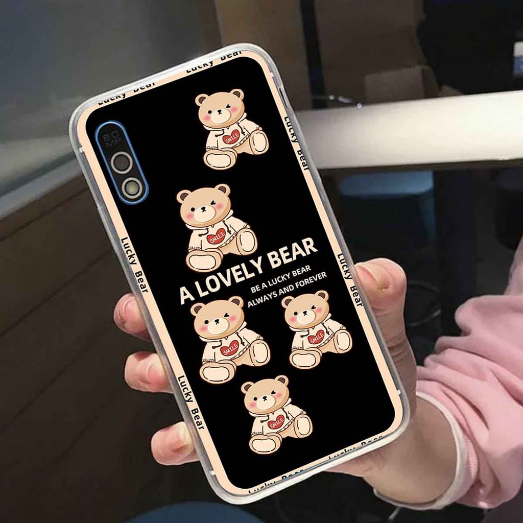 Ốp Vsmart Bee / Bee 3 bear brick, gấu đáng yêu, dễ thương