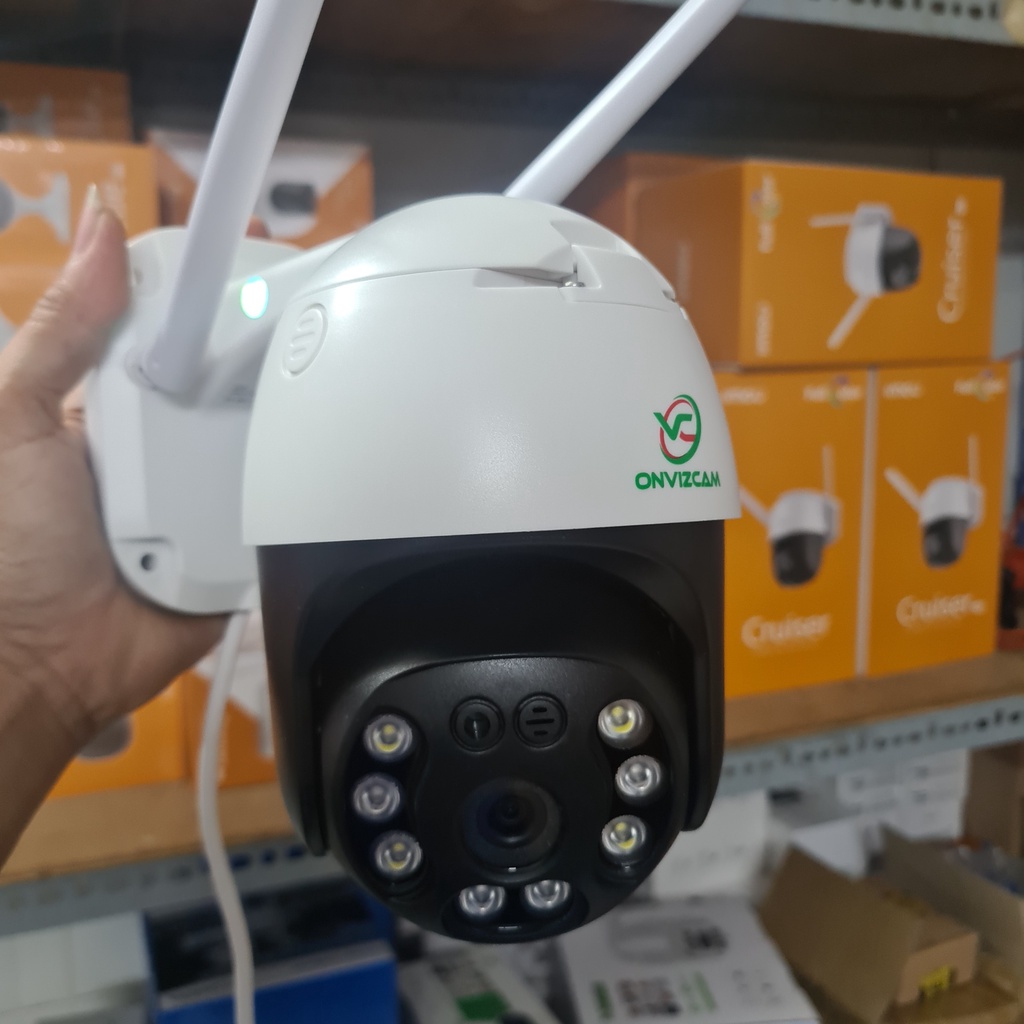 Camera IP Wifi Ngoài Trời Xoay 360 chống nước CARECAM FHD1296 - 3.0 MPx 1080P HÌNH ẢNH SẮN NÉT