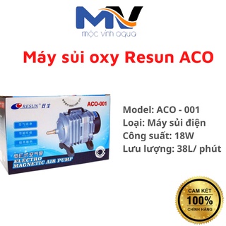 Máy sủi oxy , máy sục oxy Resun ACO 6 vòi cho bể cá