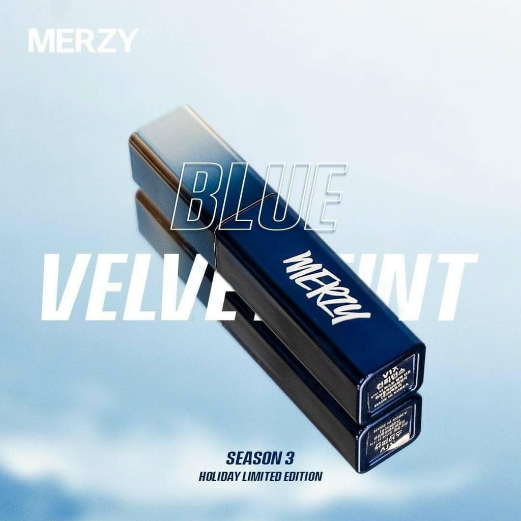 Son Merzy Velvet Tint Season 3 [ phiên bản giới hạn mùa lễ hội ] chất son lì , có độ bám cao, gồm 6 màu son siêu đẹp