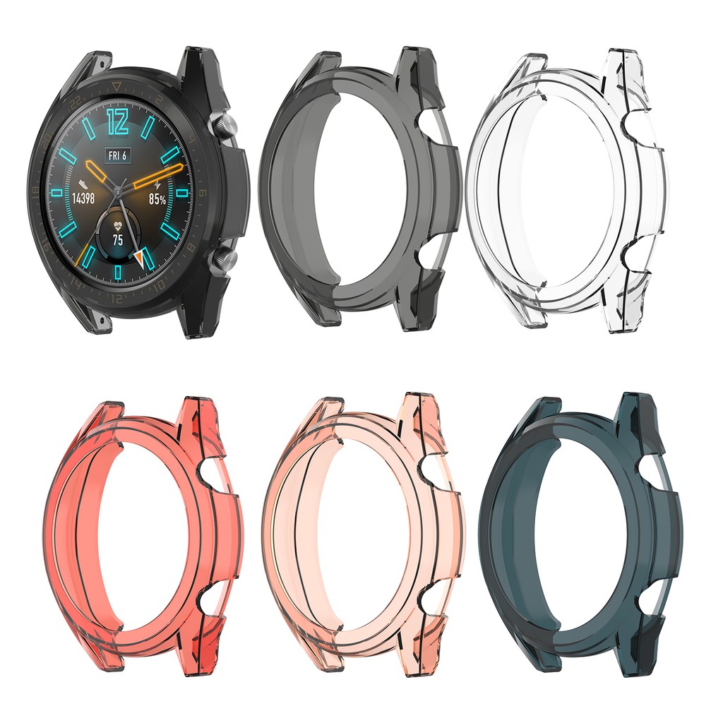 Ốp khung TPU bảo vệ cho mặt đồng hồ Huawei Watch GT 46mm / GT2 46mm