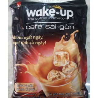 Cà phê sữa Wake up sài gòn bịch 24 gói DATE MỚI
