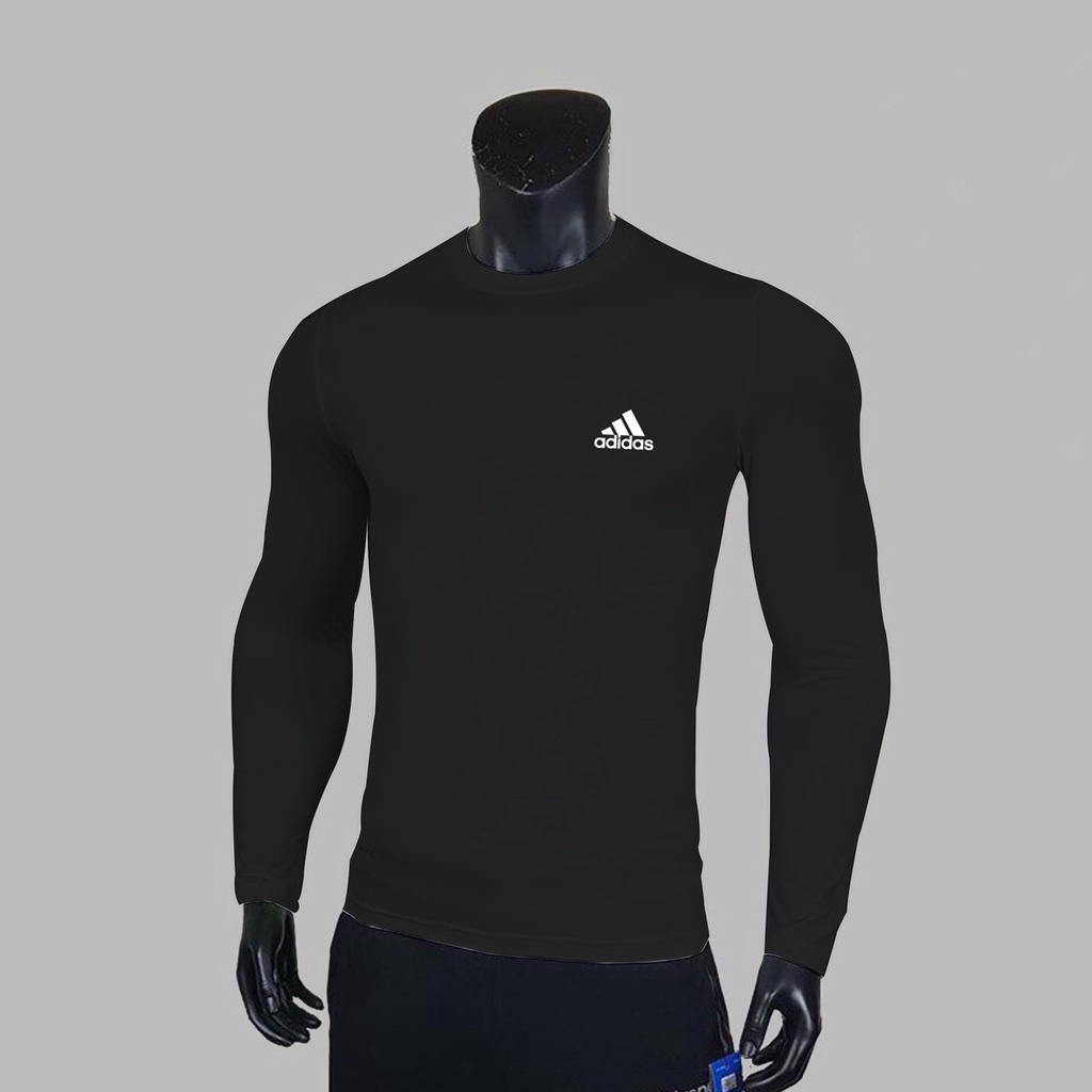 Áo Giữ Nhiệt Nam Thun Ôm Body Dài Tay Lót Trong Thể Thao Tập Gym - Đá Bóng