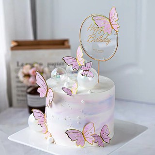 Que HPBD tròn trong khung sắt