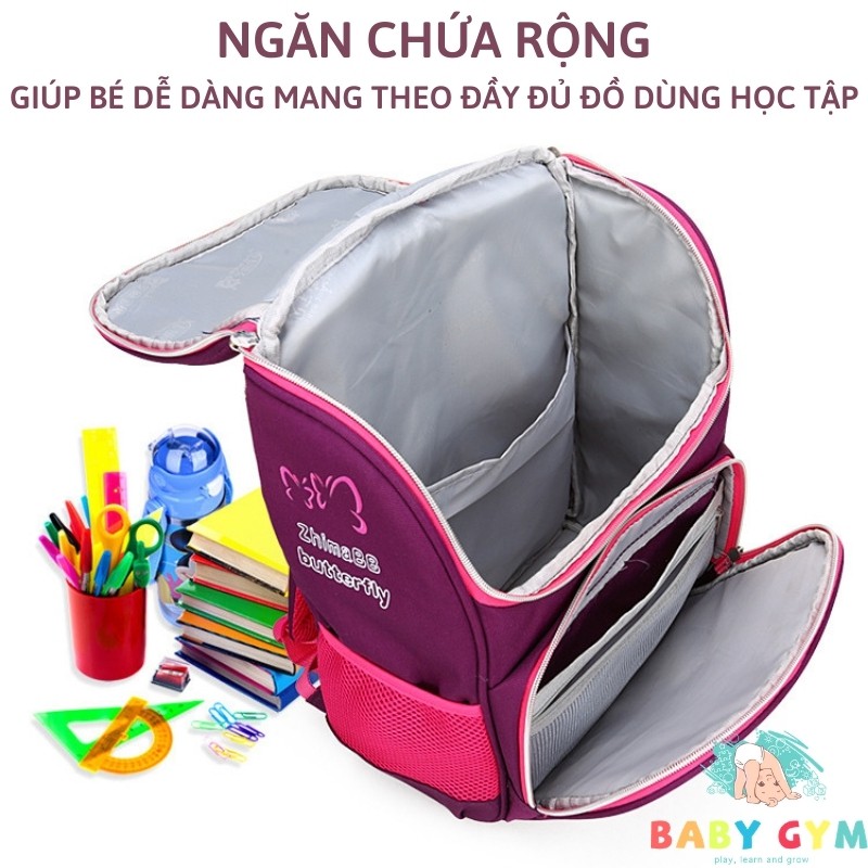 Cặp đi học nam, nữ, balo đi học cho học sinh tiểu học chống gù – BABYGYM