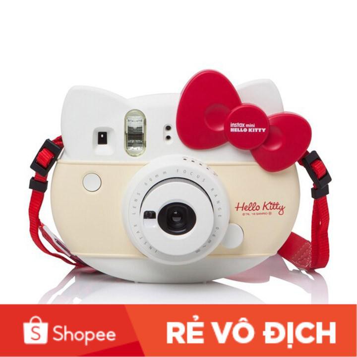 Máy chụp ảnh lấy liền Fujifilm Instax Mini 8 - Hello Kitty Red- Chính hãng
