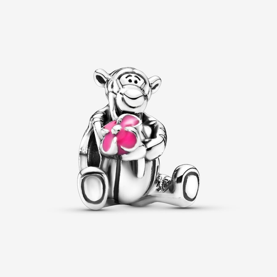 Mặt Dây Chuyền Mạ Bạc 925 Hình Gấu Pooh Dễ Thương
