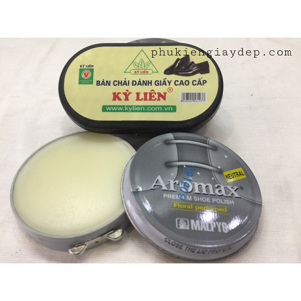 Xi Đánh Giày Không Màu Aromax Hàn Quốc (Tặng kèm bàn chải đánh)