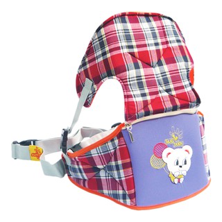 Đai an toàn khi đi xe máy Sunbaby có đỡ lưng cho bé