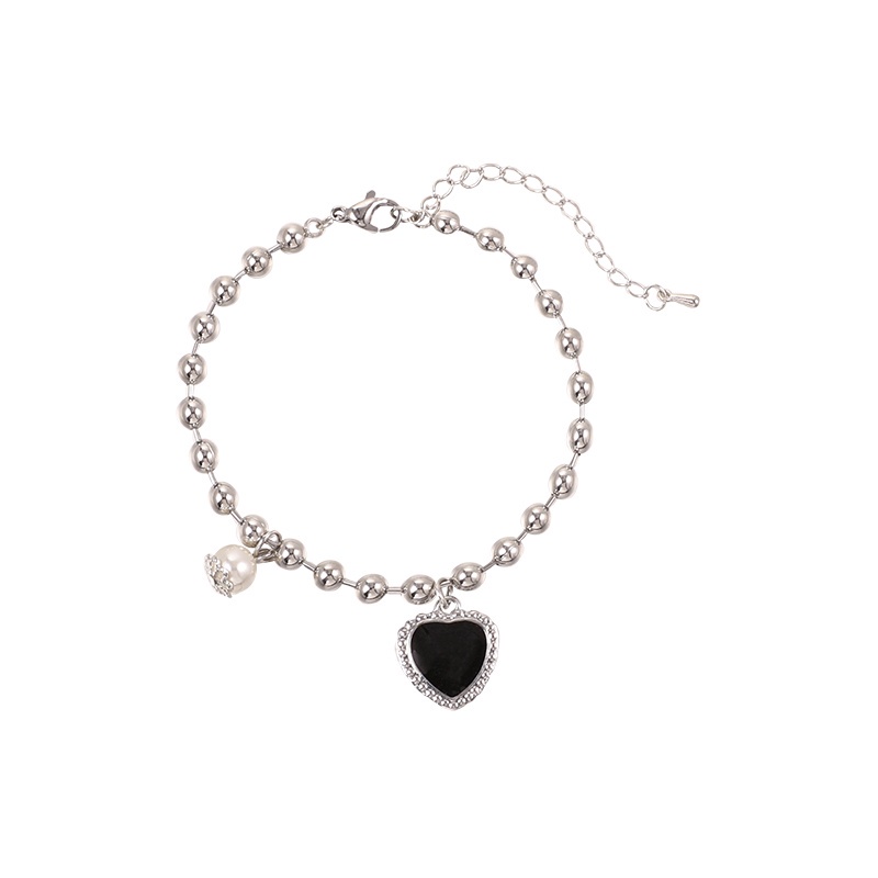 Vòng đeo tay phối ngọc trai nhân tạo thời trang sang trọng cho nữ