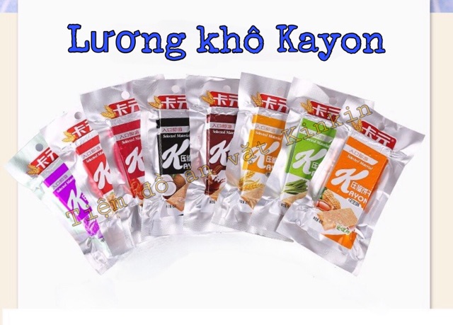 (RẺ NHẤT) 1 hộp lương khô Kayon mix 10 vị