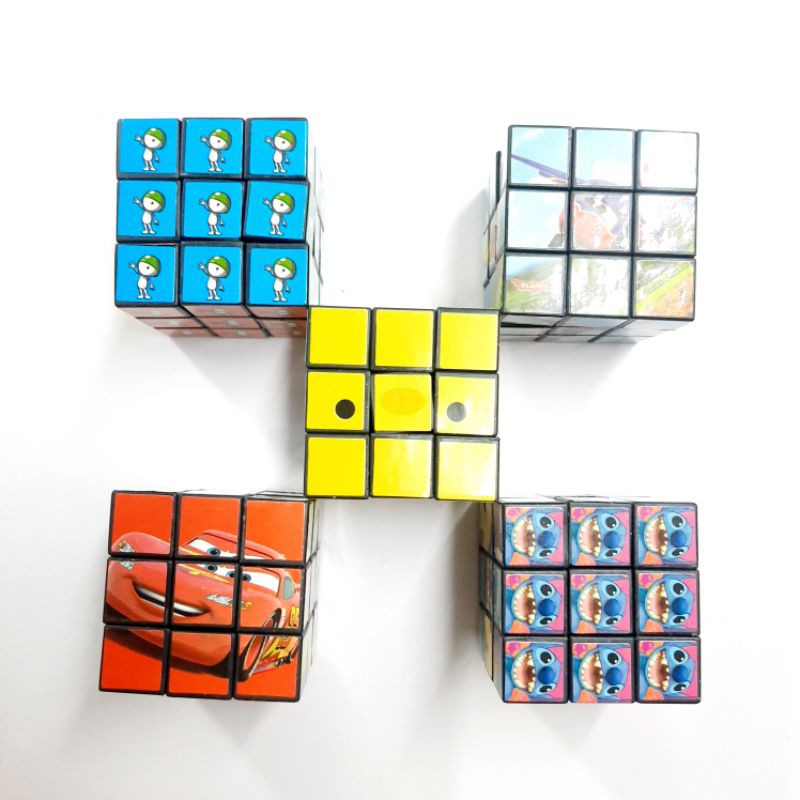 Đồ chơi Rubik Magic 3x3 ( 064) - Rubik Bẻ Góc Cực Tốt - Trơn Mượt - Nhanh ( Bản Cao Cấp) - 1 chiếc