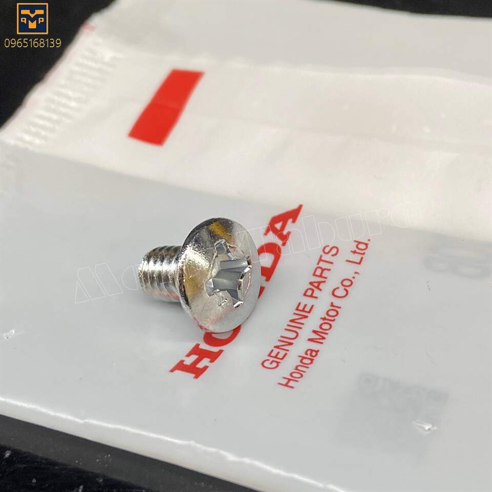 Vít 6 li dài 10mm, xi bóng