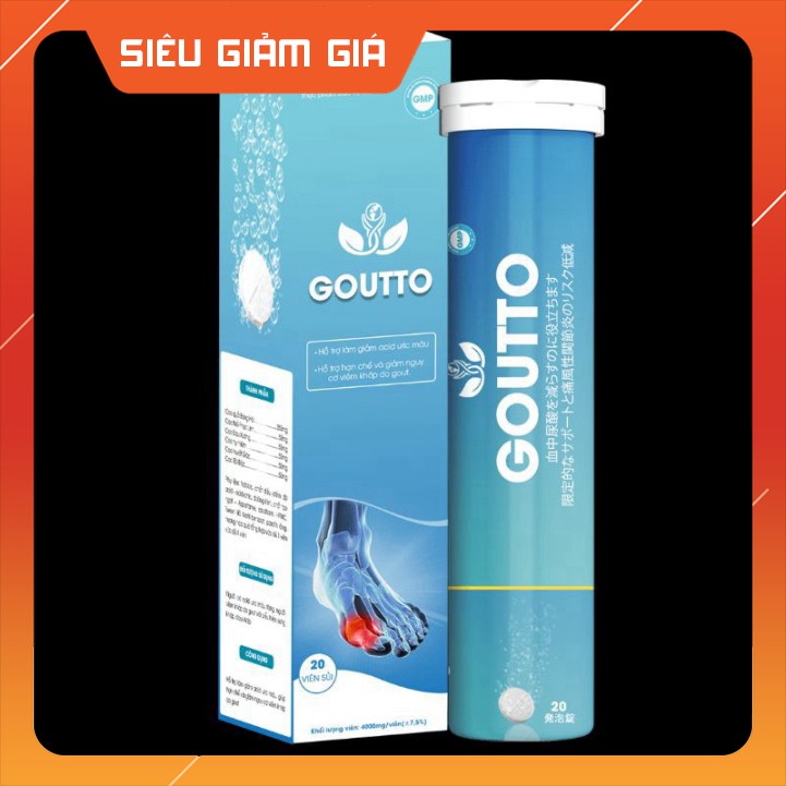 Viên sủi Goutto Chính Hãng