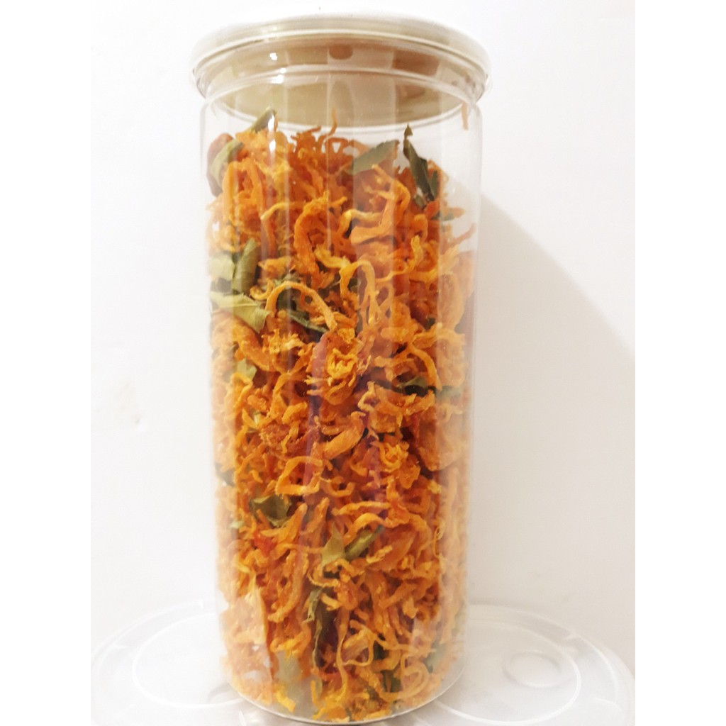 Khô Gà Xé Cay Lá Chanh Hũ 300g