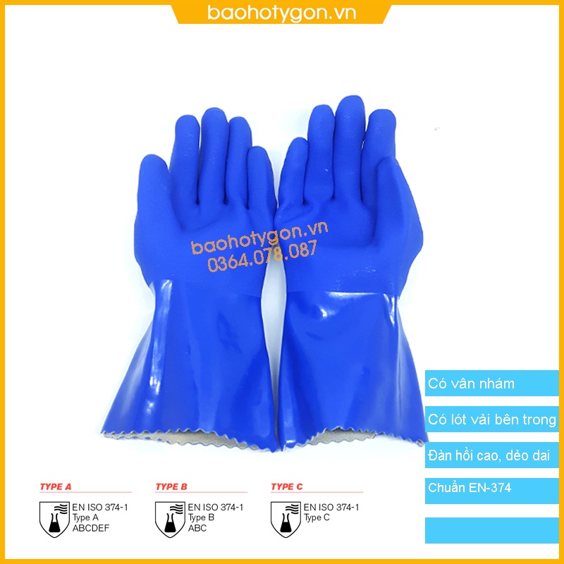 Găng tay chống hóa chất - Usafety