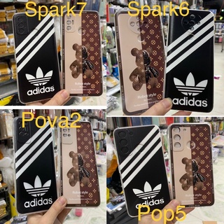 Ốp Tecno Pova2, Tecno Pop5, Sprk7,Spark6 dẻo dày,mặt lưng in hình thời trang,viền bảo vệ camera.