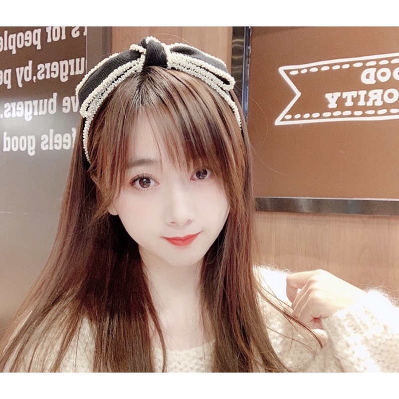 cài tóc phong cách hàn quốc