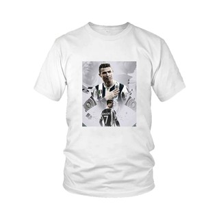 Áo thun thời trang in hình cầu thủ Ronaldo Cr7 Mẫu 4 (Đủ màu)