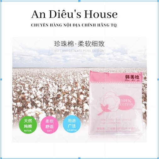 Khăn Giấy Tây Trang - Bông Tẩy Trang 1200 miếng