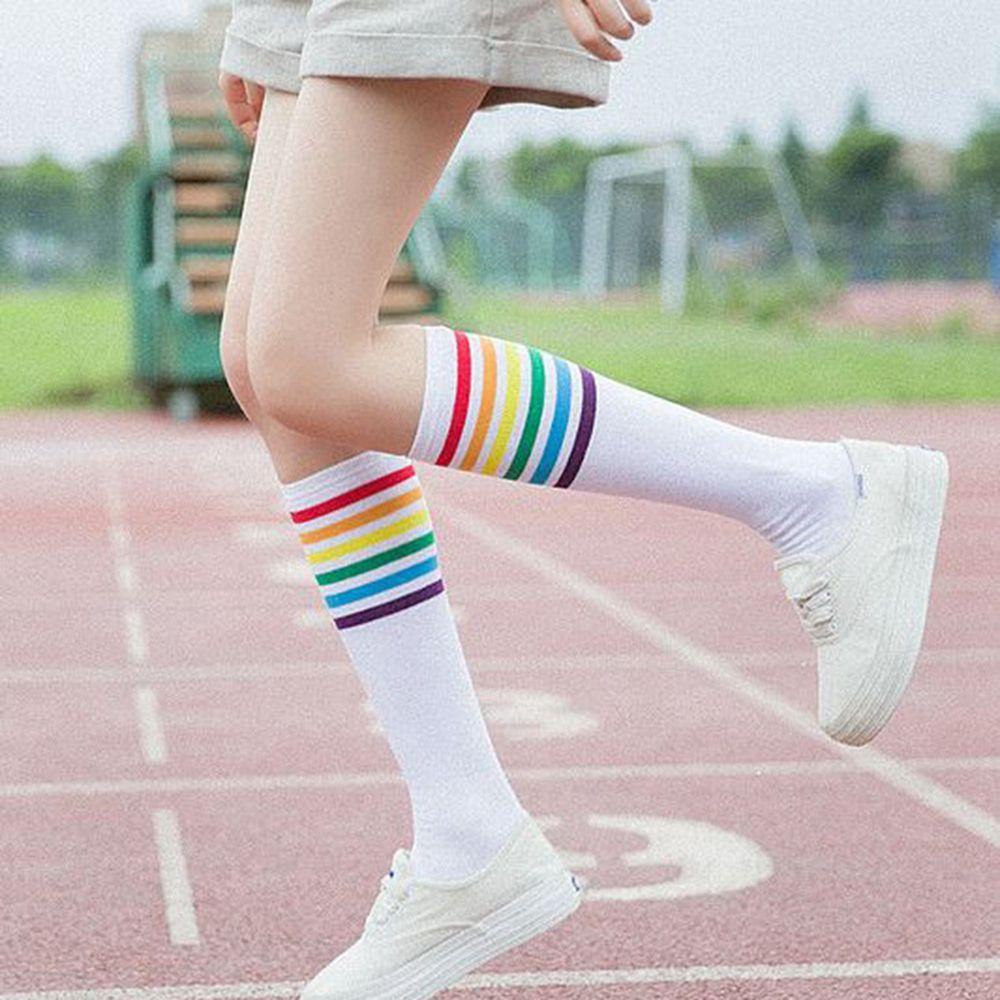 ROWANS Tất Cotton Dài Qua Gối Thời Trang Chơi Bóng Đá