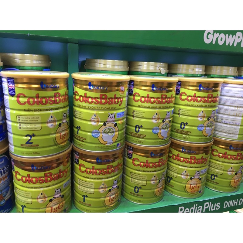 Sữa Colosbaby Gold 0+,1+,2+ Hộp 800g