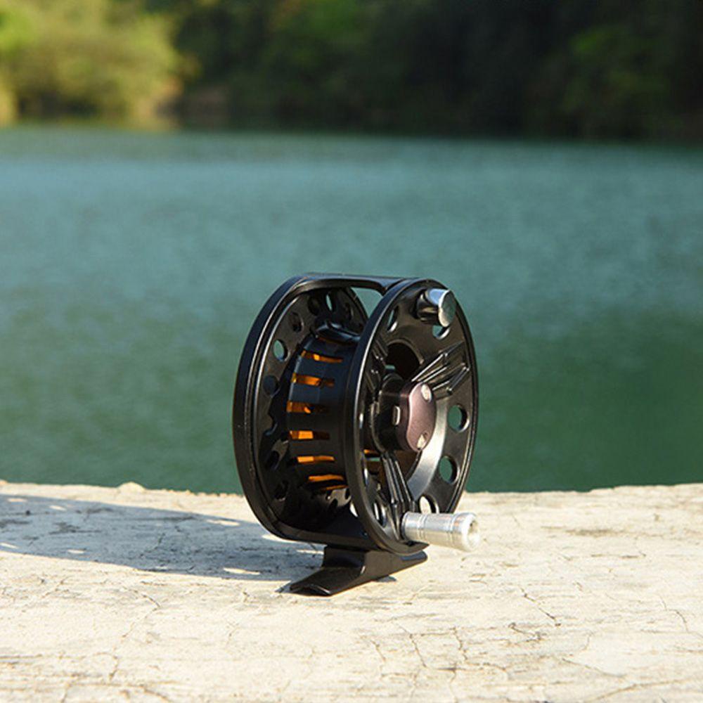 Máy Câu Cá Heceh Fly Fishing Rheel FB75 Tay Cầm Bằng Hợp Kim Nhôm Mịn