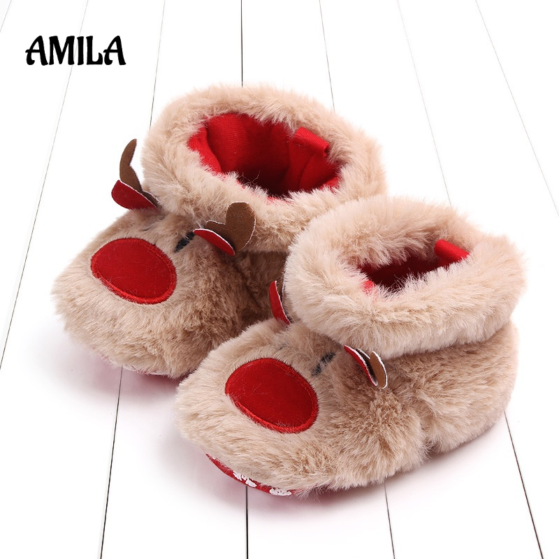 Giày mùa đông AMILA mềm mại ấm áp cho bé