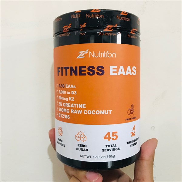 Eaa Z Nutrition Hỗ Trợ Xây Dựng Cơ Bắp ZNutrition Fitness EAAs 35 Lần Dùng