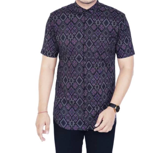 Áo Sơ Mi Nam BATIK Quần Áo BATIK Ngắn JUMBO SIZE Lớn