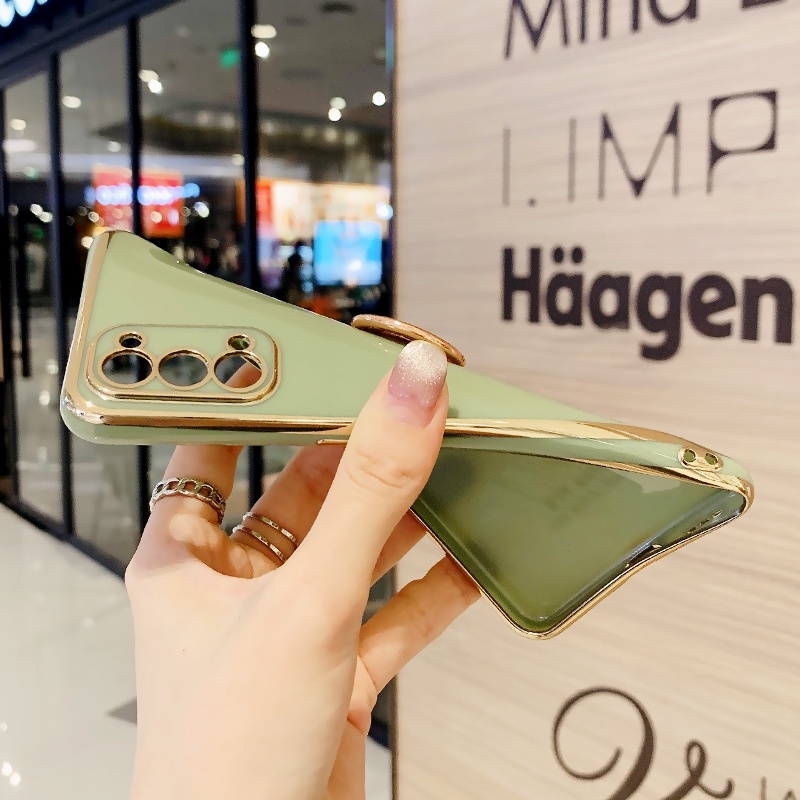 Ốp điện thoại QIANZI đơn giản cho OPPO reno3 reno4 reno4 pro reno5 reno5pro reno3 pro reno2 reno2Z 2F