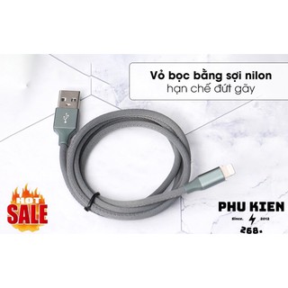 Cáp lightning 1m xmobile ltl-01. đầu ra 5v-2.1a. công suất tối đa 10w.sử dụng cho iphone 5 và ipad 4 trở đi