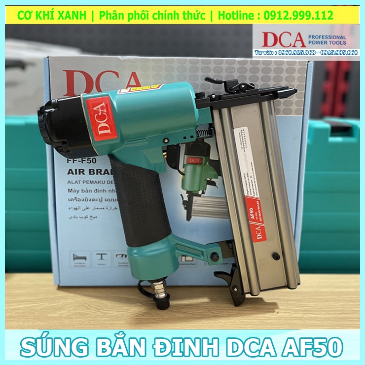 Súng bắn đinh hơi F50, súng bắn đinh gỗ DCA
