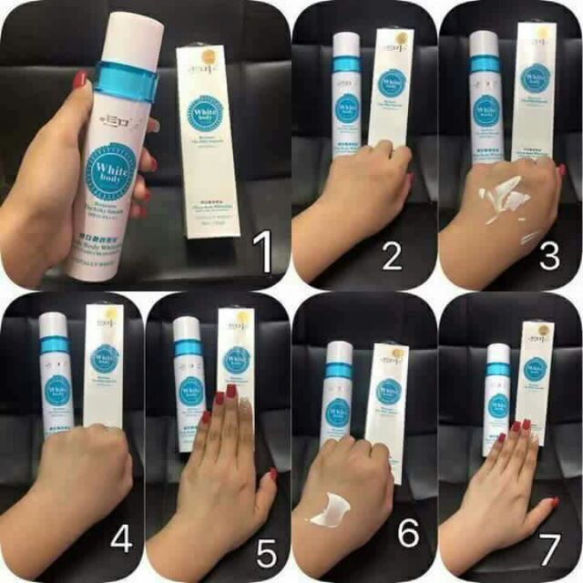 Kích trắng White Body hàn quốc