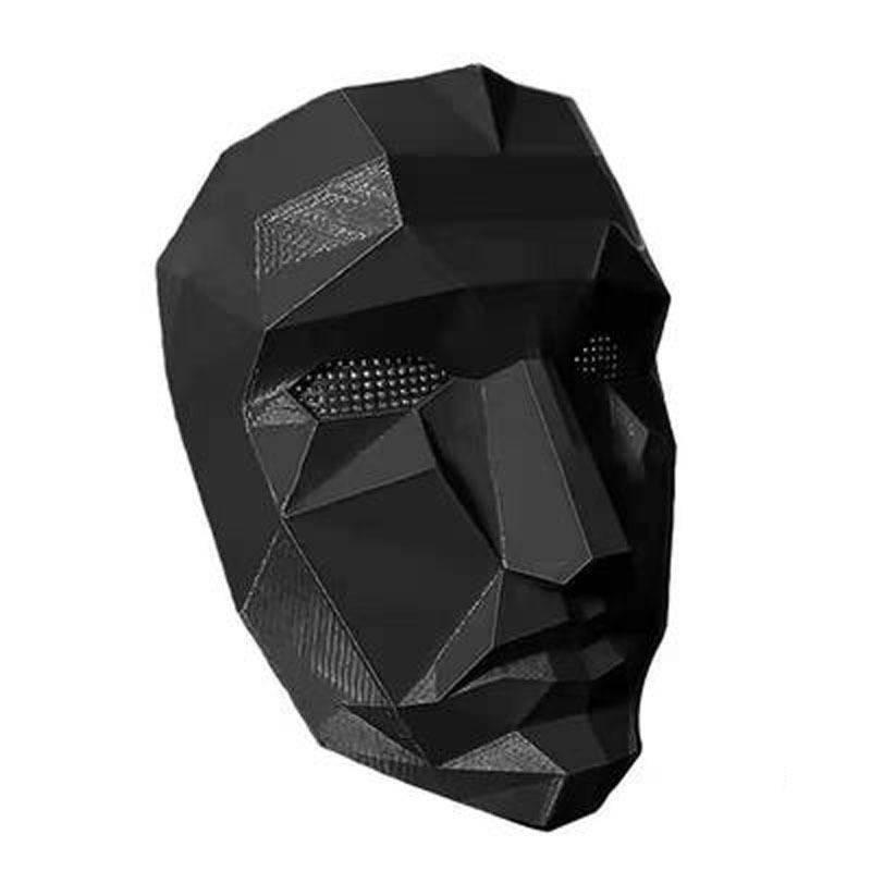 Squid Game Mask Trò Chơi Câu Mực Phim Truyền Hình Hàn Quốc Với Mặt Nạ Cùng Vai, đạo Cụ Diễn Xuất Trong Bữa Tiệc Halloween