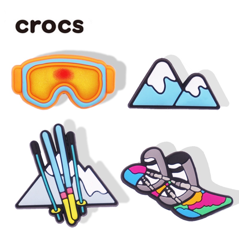 Giày crocs / jibbit charms Series jibbitz crocs Thời Trang Trang Trí