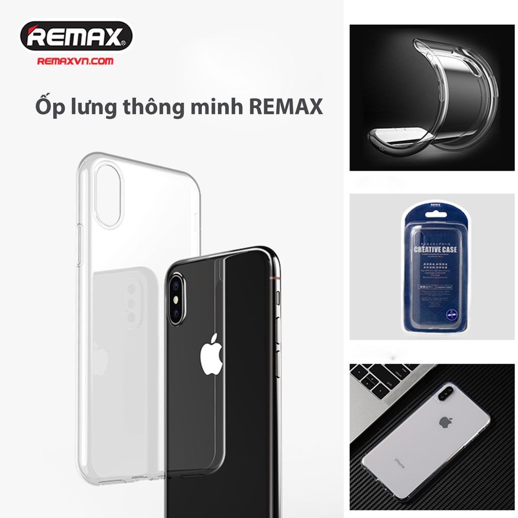 Ốp Iphone Trong Suốt Hàng Xịn Remax Chống Xước Chống Sốc Hiệu Quả