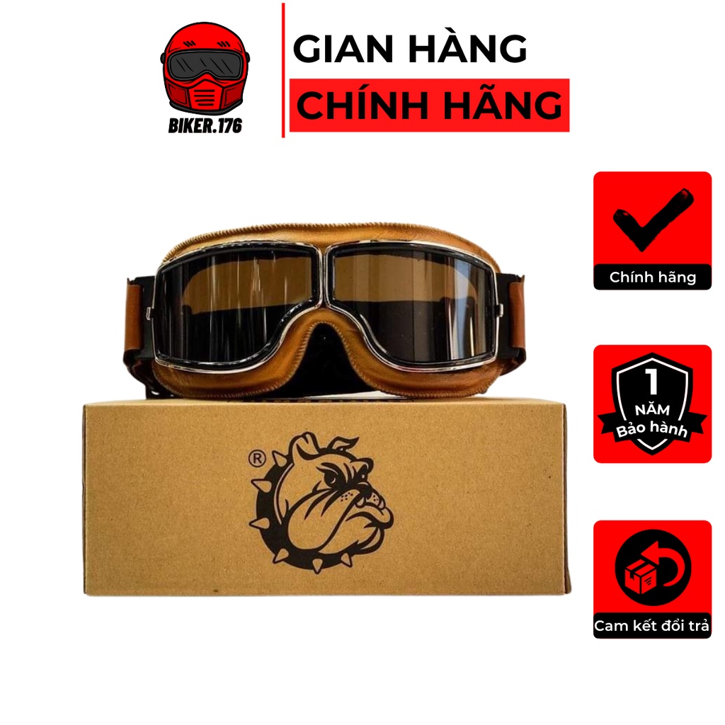 Kính dây gắn mũ bảo hiểm Bulldog B9 siêu chất - BIKER.176 - Mũ bảo hiểm chính hãng Vũng Tàu